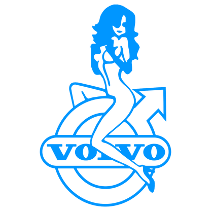 Sticker - VOLVO GIRL 4