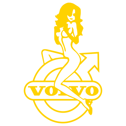 Sticker - VOLVO GIRL 4