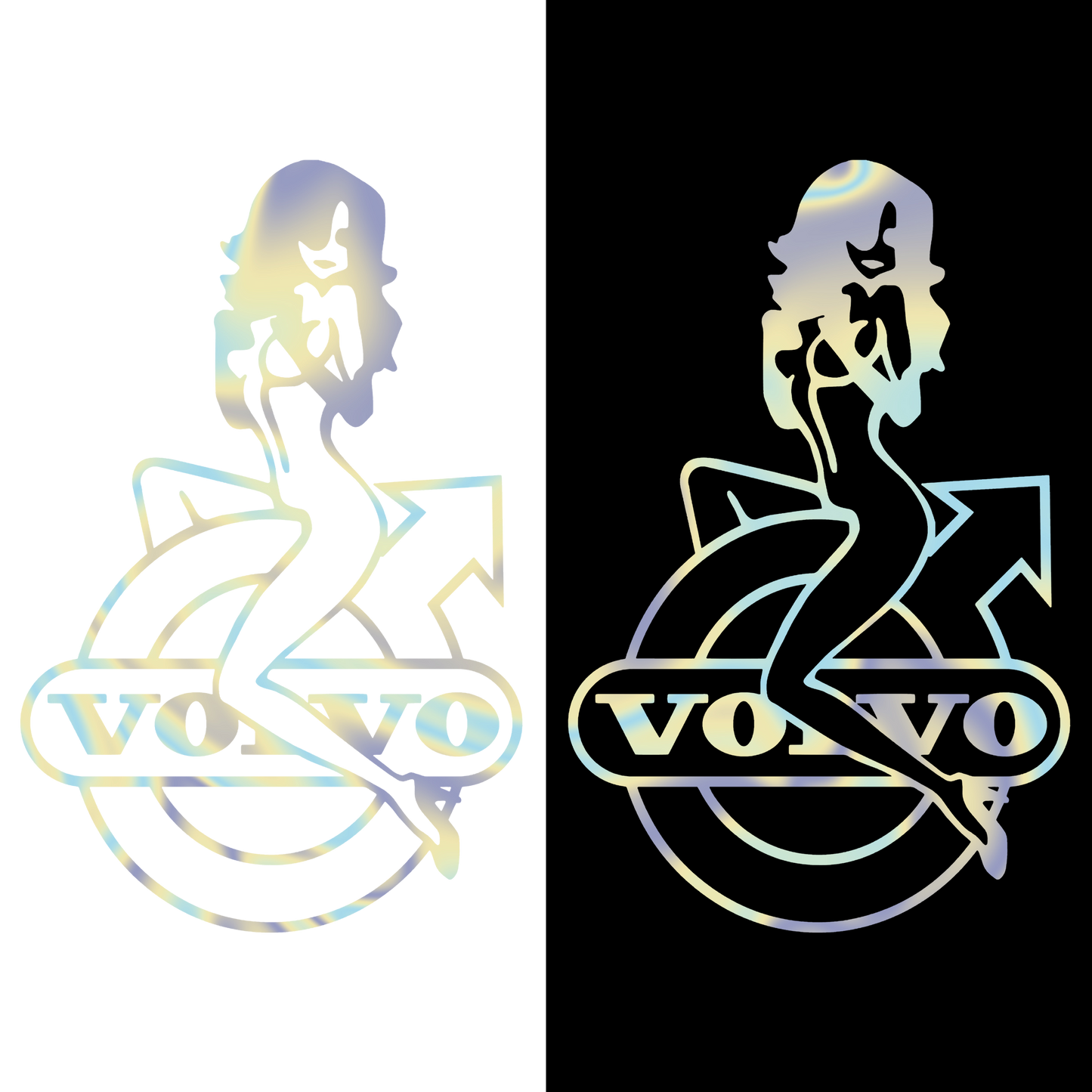 Sticker - VOLVO GIRL 4