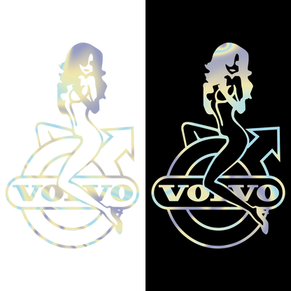 Sticker - VOLVO GIRL 4