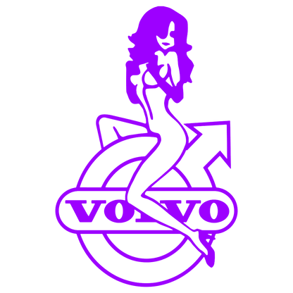 Sticker - VOLVO GIRL 4