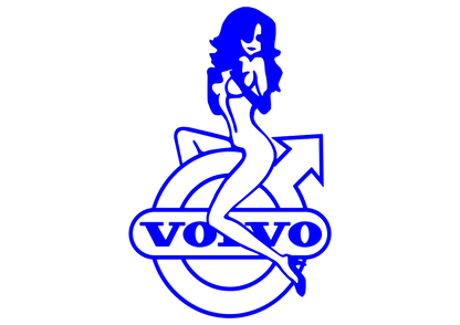 Sticker - VOLVO GIRL 4