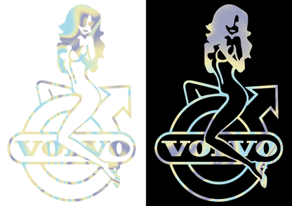 Sticker - VOLVO GIRL 4