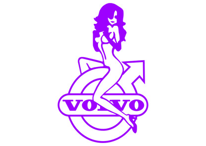 Sticker - VOLVO GIRL 4