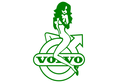 Sticker - VOLVO GIRL 4