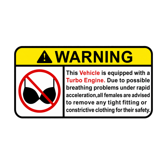 Sticker - WARNING