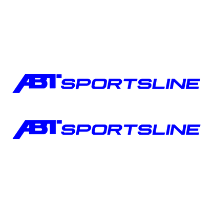 Sticker Set - X2 ABT SPORTSLINE