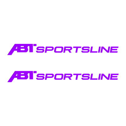 Sticker Set - X2 ABT SPORTSLINE
