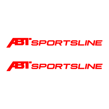 Sticker Set - X2 ABT SPORTSLINE