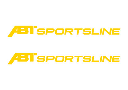 Sticker Set - X2 ABT SPORTSLINE
