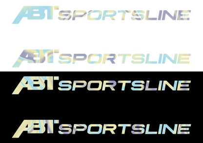 Sticker Set - X2 ABT SPORTSLINE