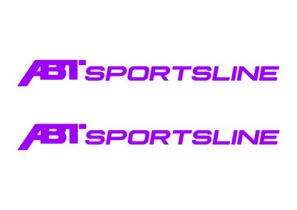Sticker Set - X2 ABT SPORTSLINE