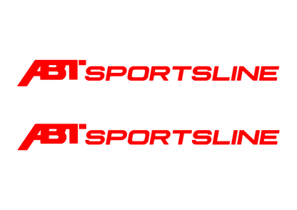 Sticker Set - X2 ABT SPORTSLINE