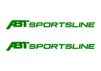 Sticker Set - X2 ABT SPORTSLINE