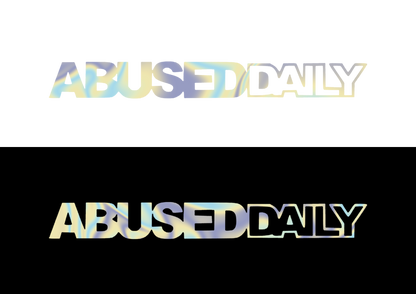 Sticker - ABUSED DAILY