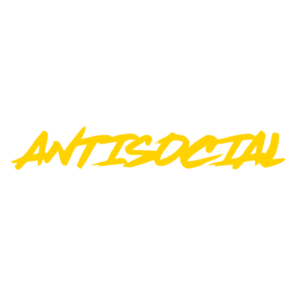 Sticker Parbriz - ANTISOCIAL