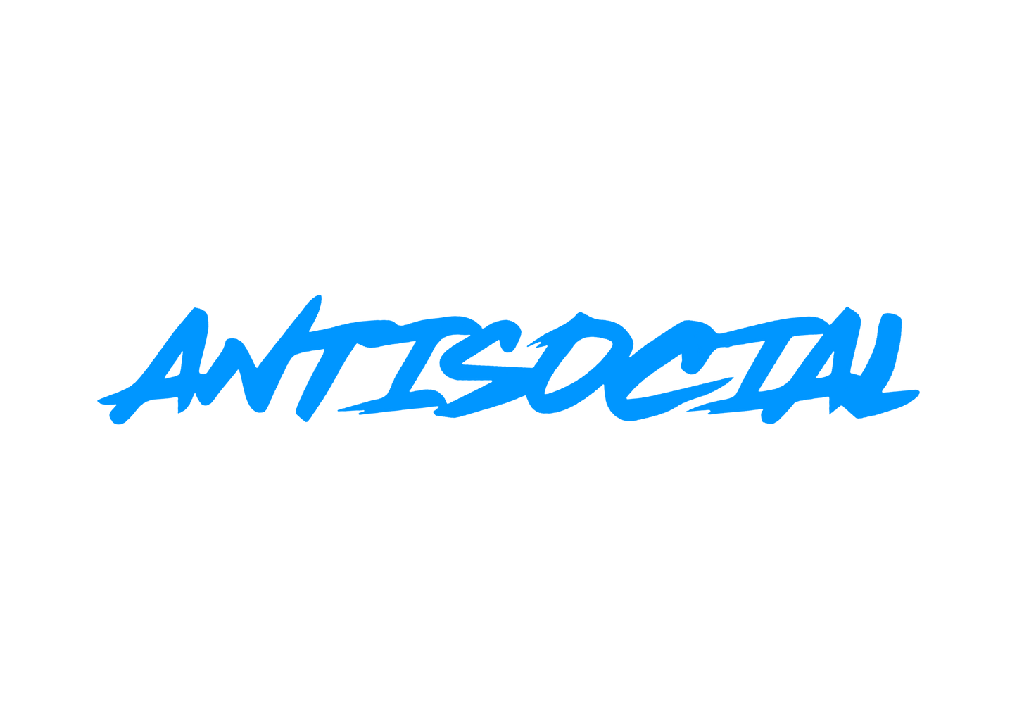 Sticker Parbriz - ANTISOCIAL 1