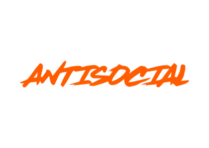 Sticker Parbriz - ANTISOCIAL 1