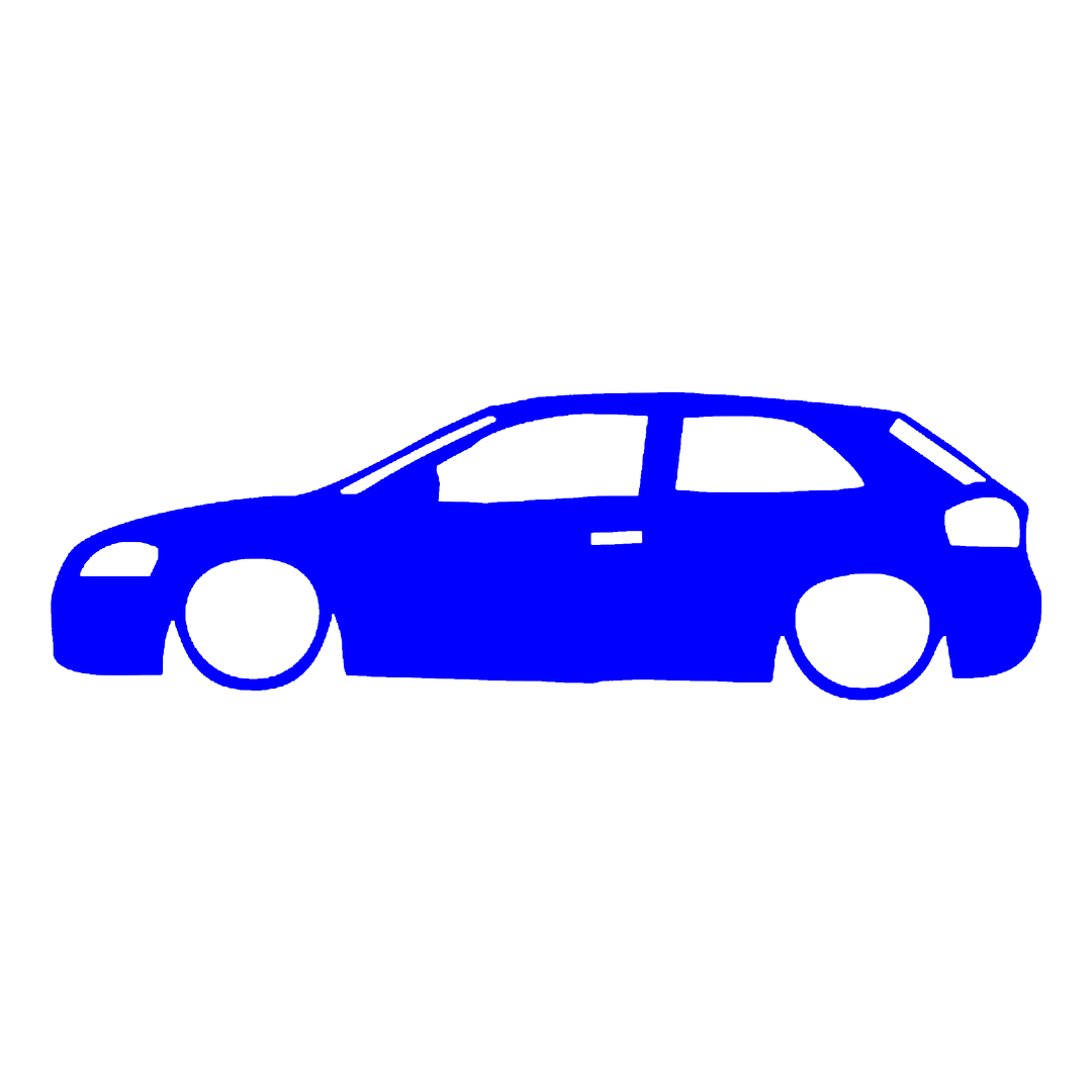 Sticker - SILUETA AUDI A3 8P