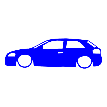 Sticker - SILUETA AUDI A3 8P