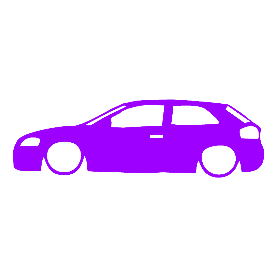 Sticker - SILUETA AUDI A3 8P