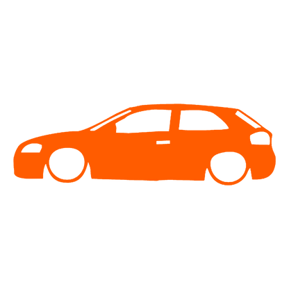 Sticker - SILUETA AUDI A3 8P