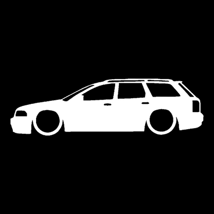 Sticker - SILUETA AUDI A4 B5