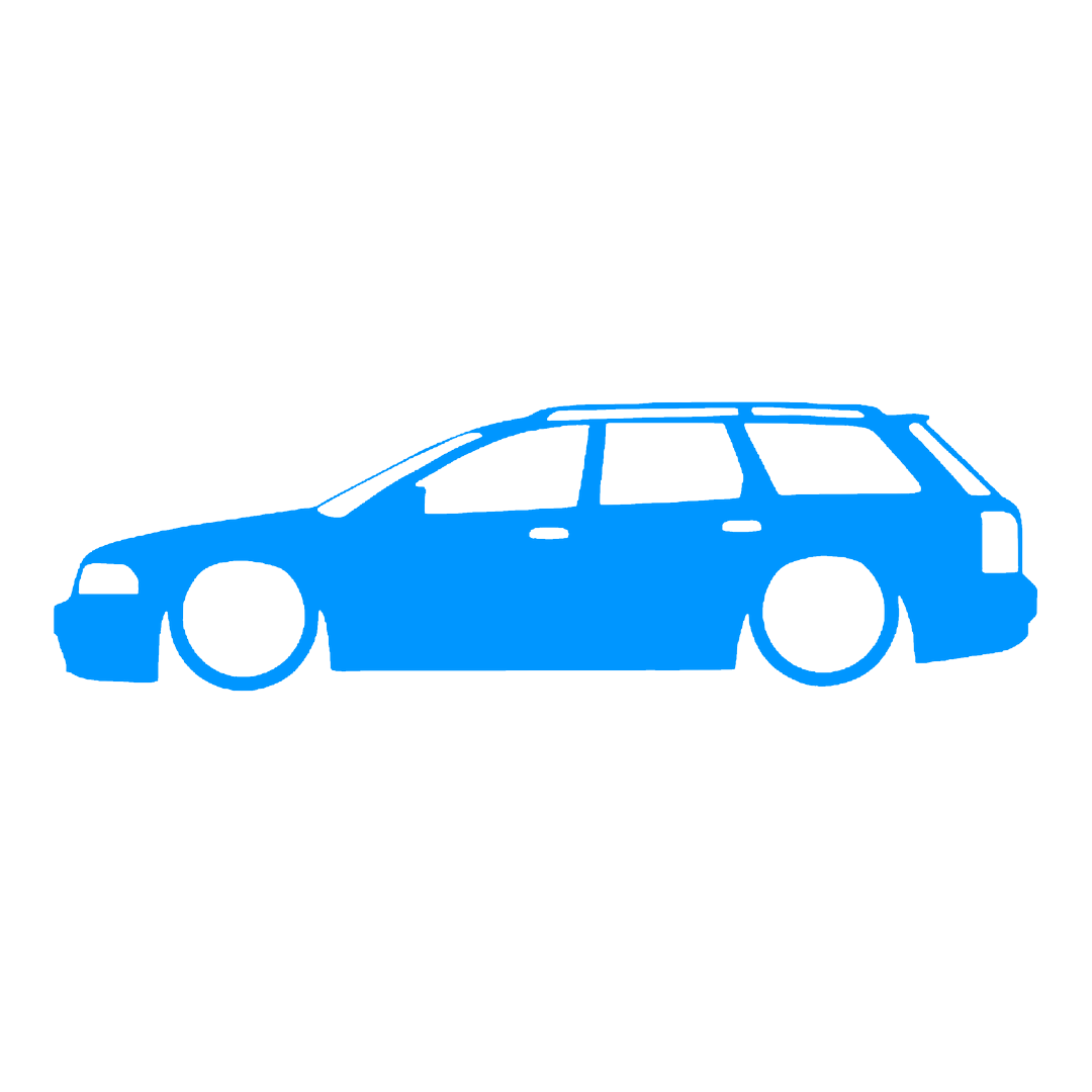 Sticker - SILUETA AUDI A4 B5