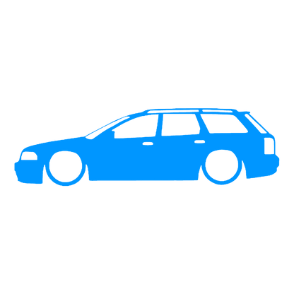 Sticker - SILUETA AUDI A4 B5