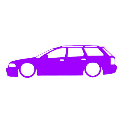 Sticker - SILUETA AUDI A4 B5