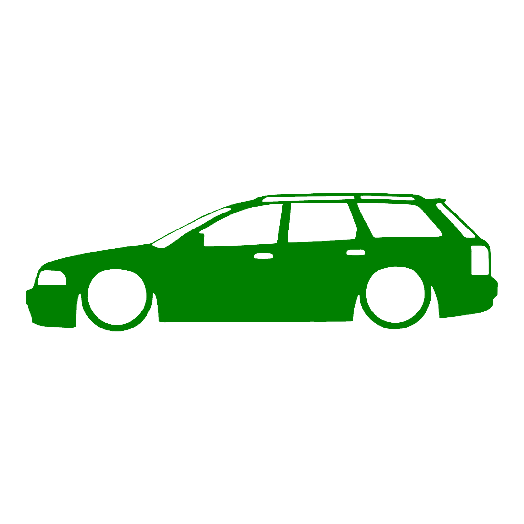 Sticker - SILUETA AUDI A4 B5