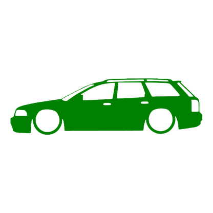 Sticker - SILUETA AUDI A4 B5