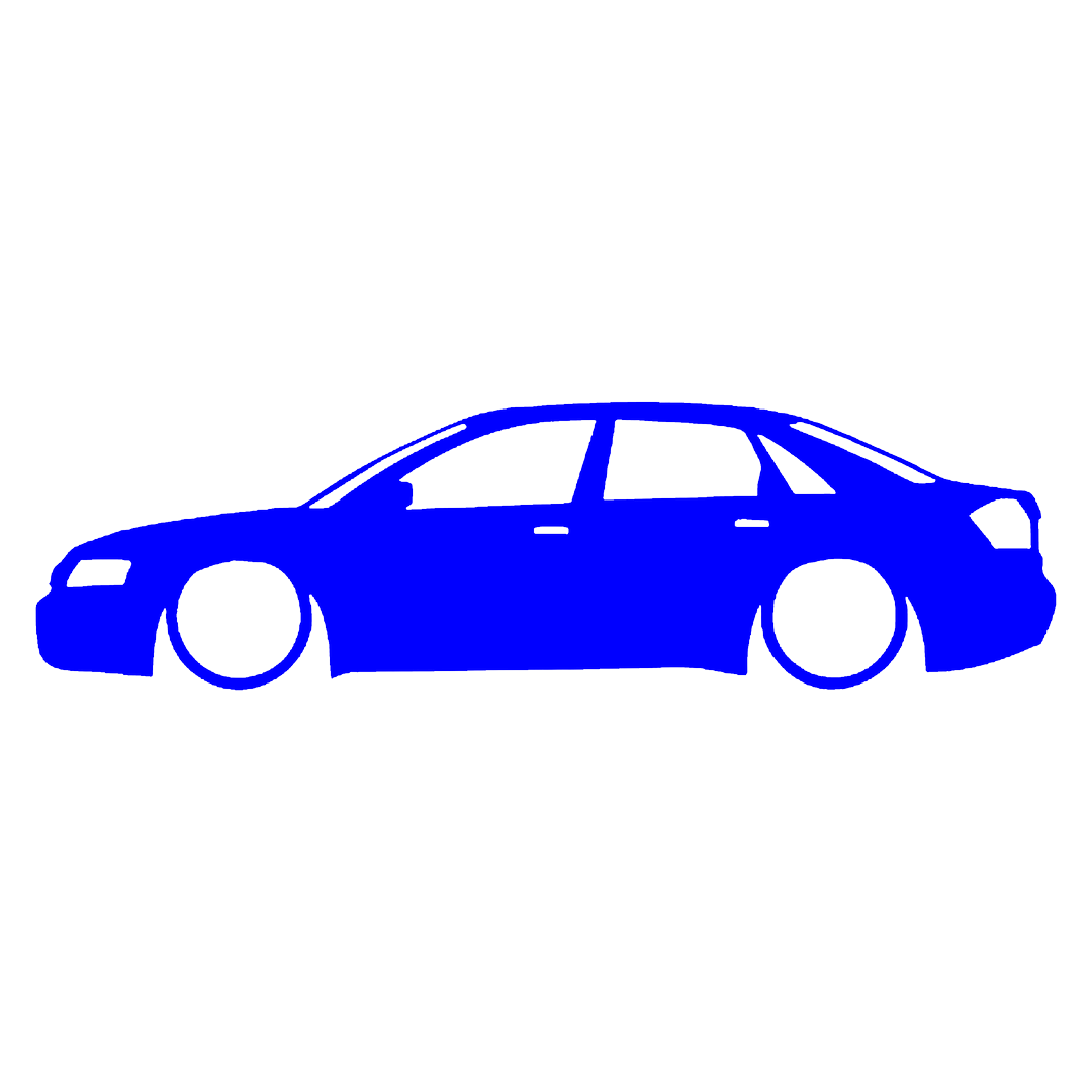 Sticker - SILUETA AUDI A4 B6