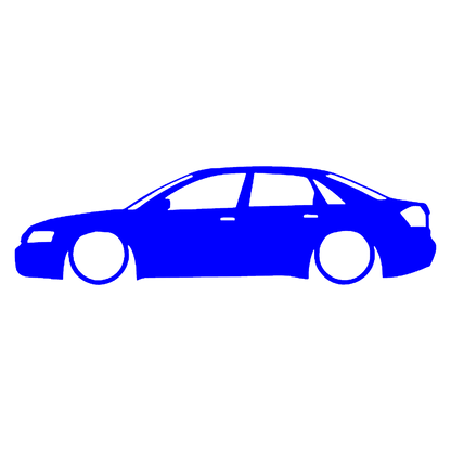 Sticker - SILUETA AUDI A4 B6