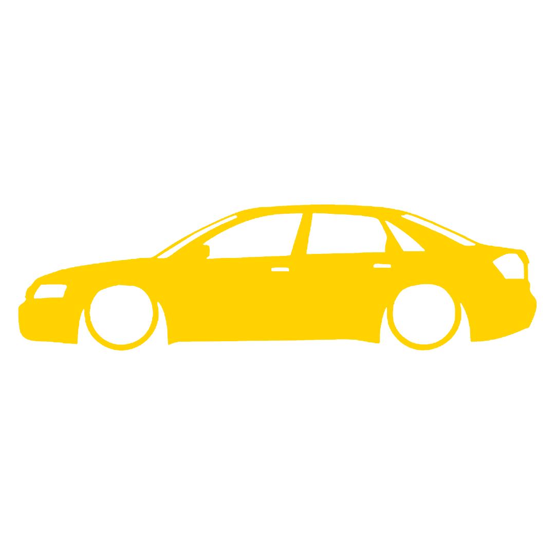 Sticker - SILUETA AUDI A4 B6