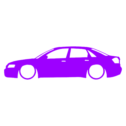 Sticker - SILUETA AUDI A4 B6