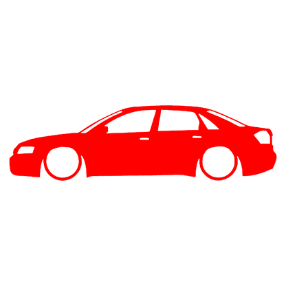 Sticker - SILUETA AUDI A4 B6