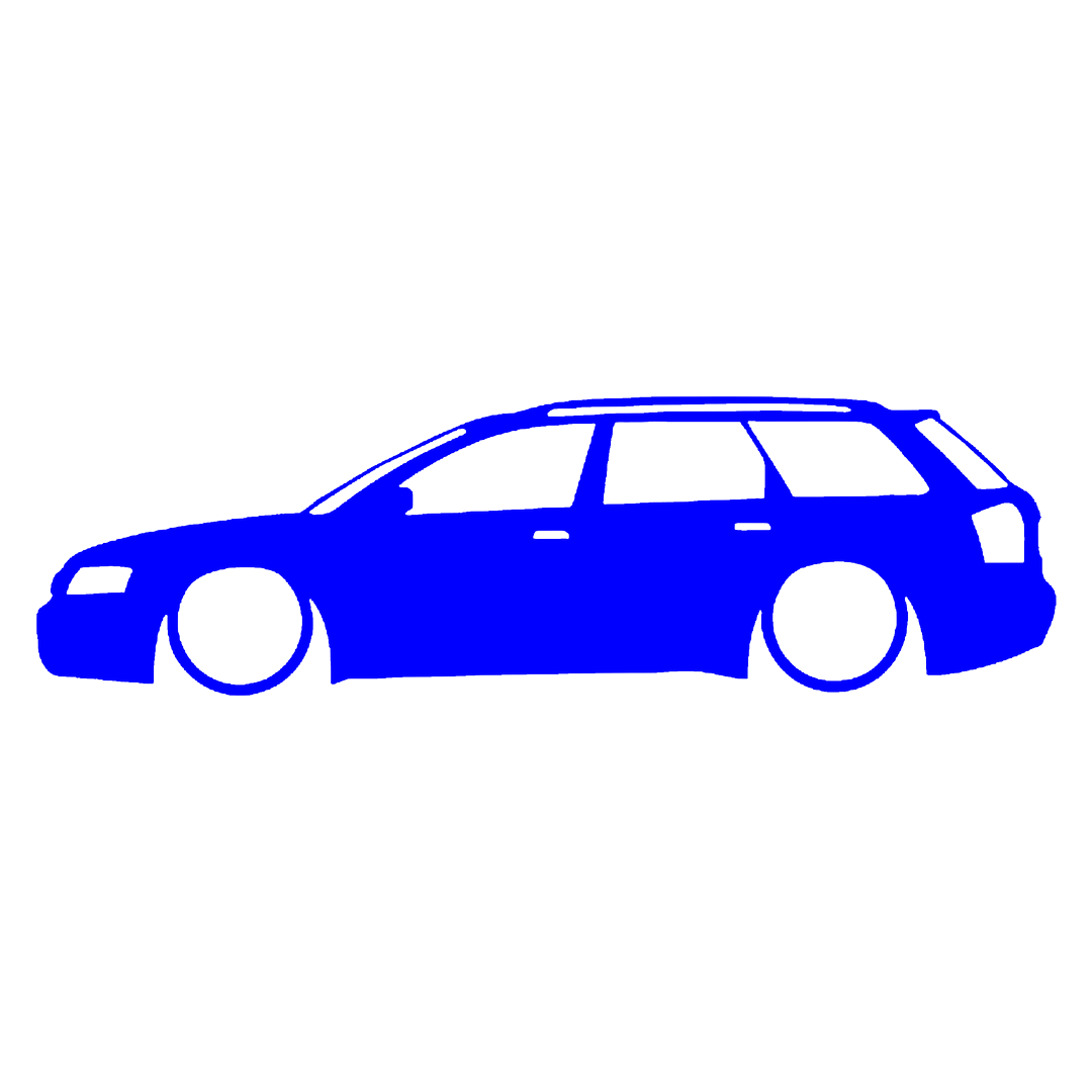Sticker - SILUETA AUDI A4 B6 AVANT
