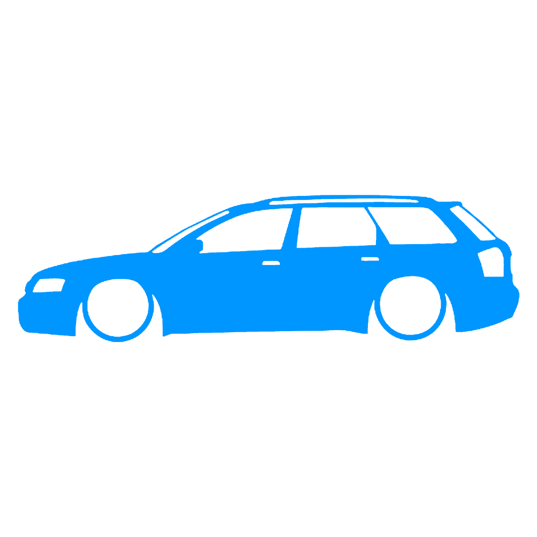 Sticker - SILUETA AUDI A4 B6 AVANT