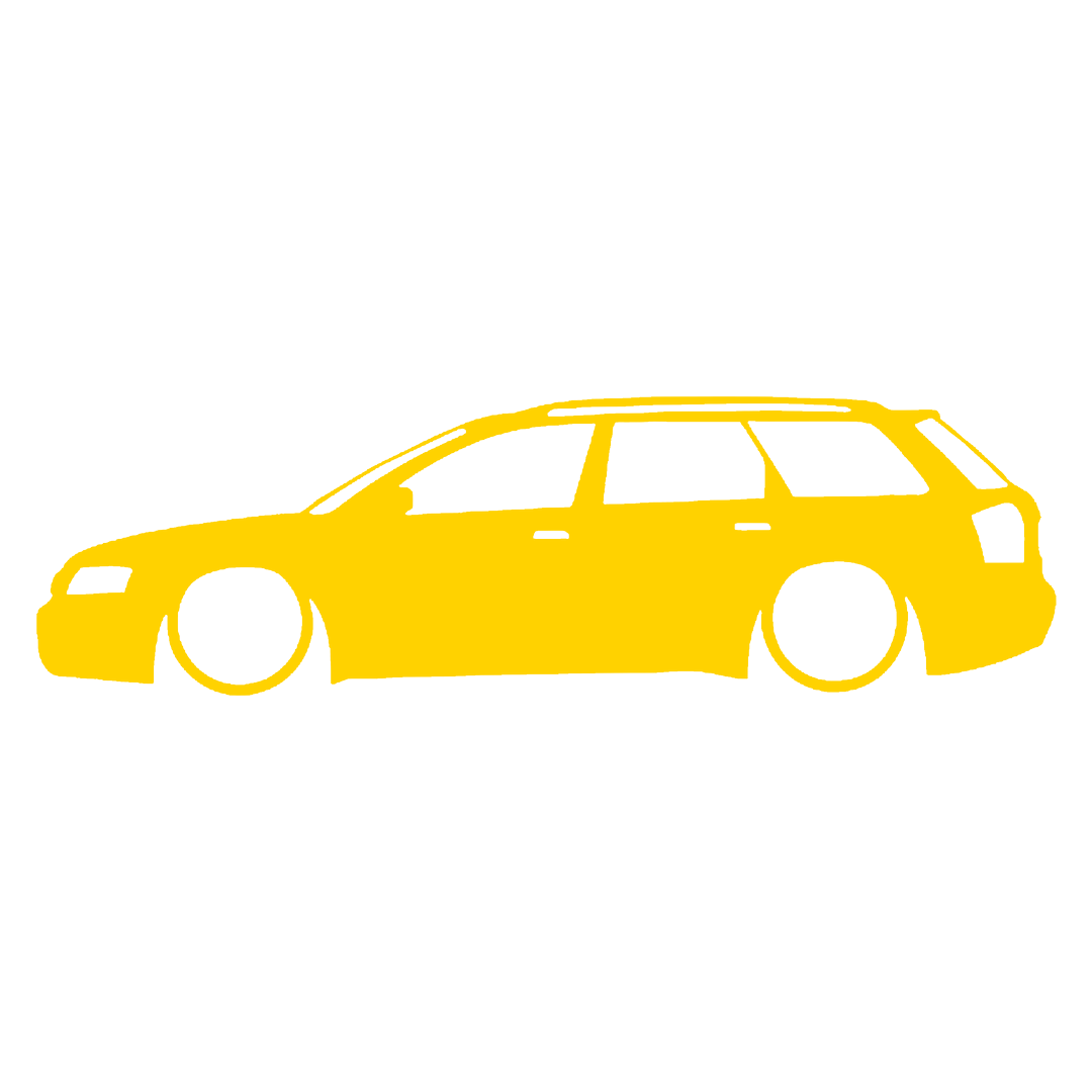 Sticker - SILUETA AUDI A4 B6 AVANT