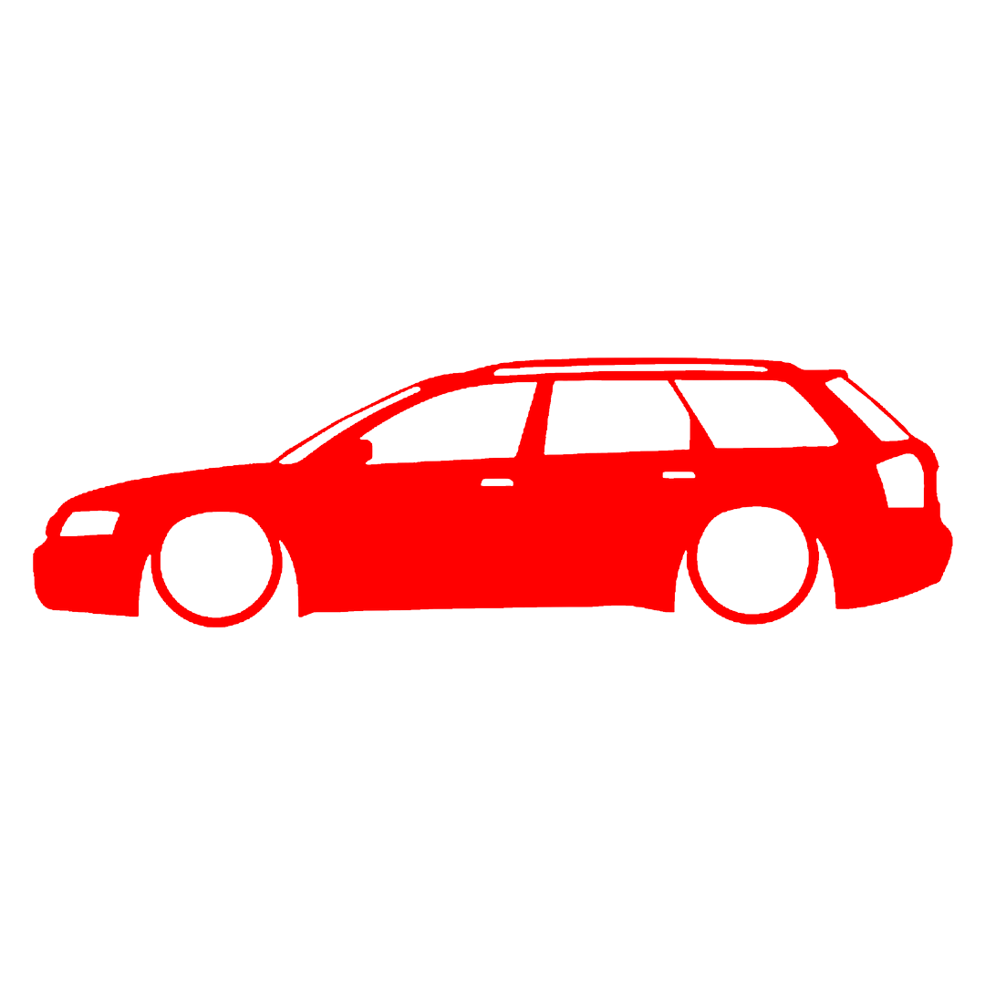 Sticker - SILUETA AUDI A4 B6 AVANT