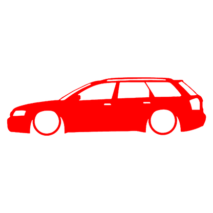 Sticker - SILUETA AUDI A4 B6 AVANT