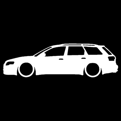 Sticker - SILUETA AUDI A4 B7 AVANT