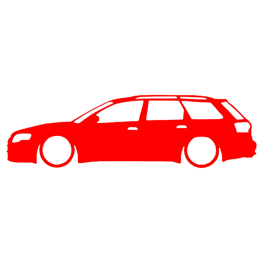 Sticker - SILUETA AUDI A4 B7 AVANT
