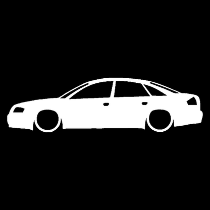 Sticker - SILUETA AUDI A6 C5