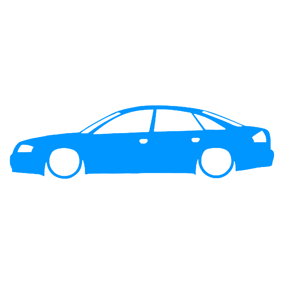 Sticker - SILUETA AUDI A6 C5