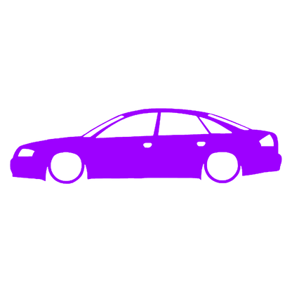 Sticker - SILUETA AUDI A6 C5