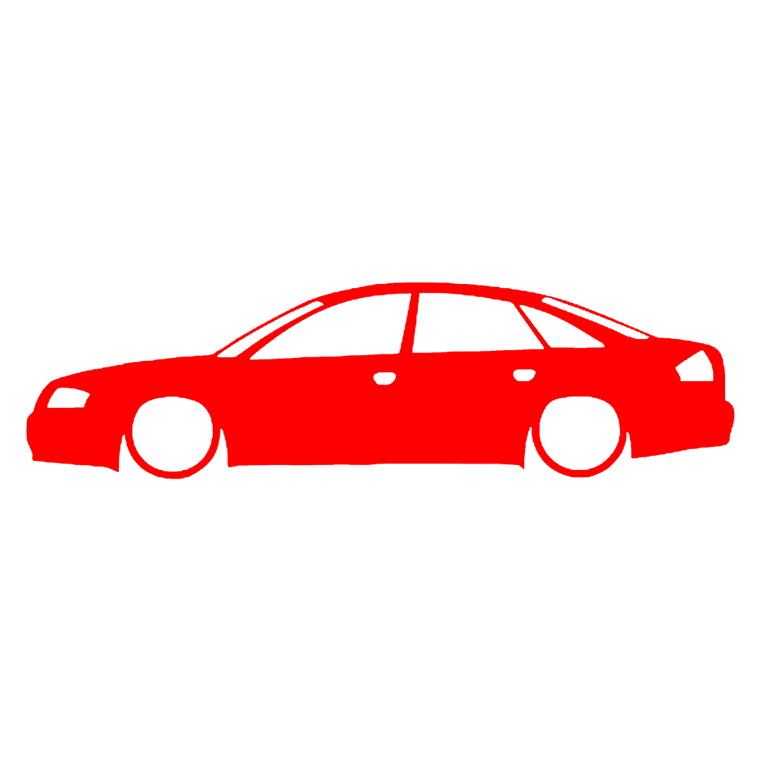 Sticker - SILUETA AUDI A6 C5
