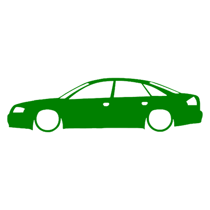 Sticker - SILUETA AUDI A6 C5
