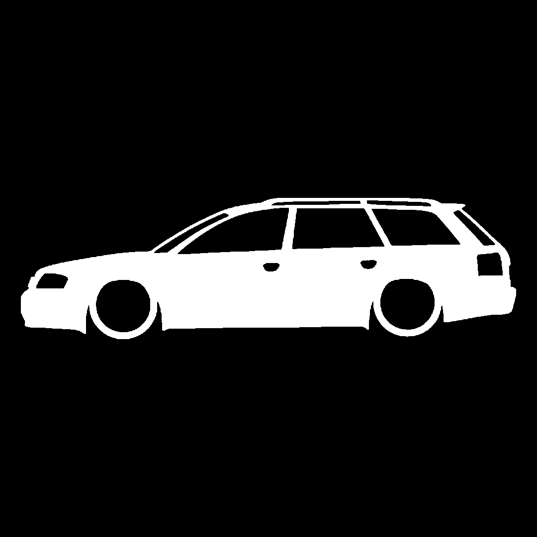 Sticker - SILUETA AUDI A6 C5 AVANT